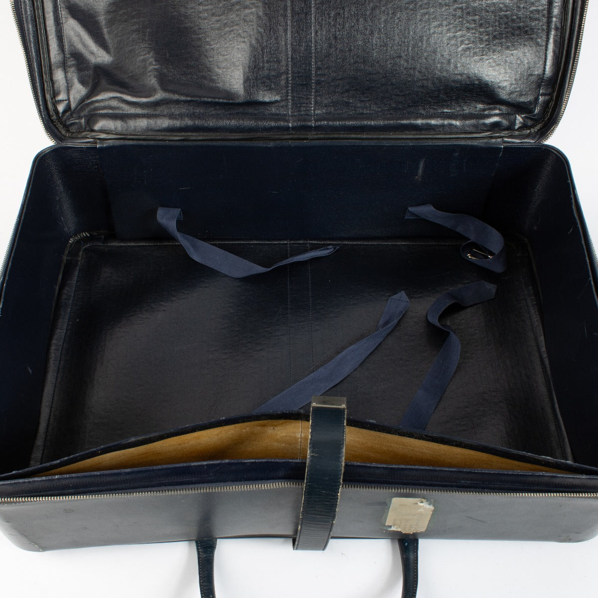 Christian Dior Vintage Blue Oblique Large Suitcase