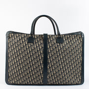 Authentic second hand Christian Dior Blue Oblique Suitcase Large on Labellov.com