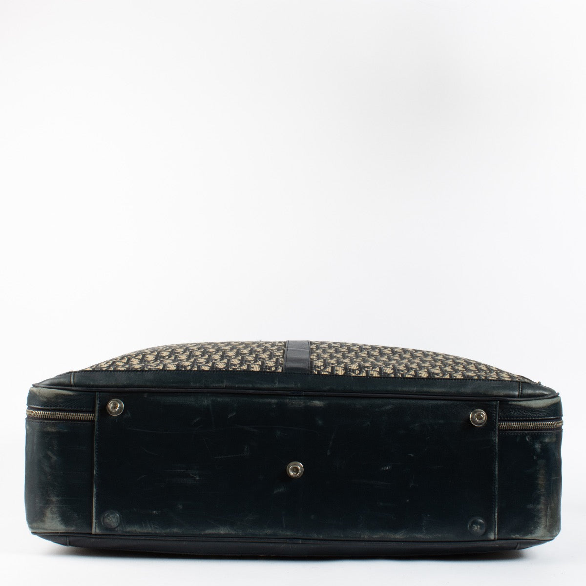 Authentic second hand Christian Dior Blue Oblique Suitcase Large on Labellov.com