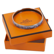 Authentieke Tweedehands Hermès Silver Dolphin Print Bangle Bracelet juiste prijs veilig online shoppen luxe merken webshop winkelen Antwerpen België mode fashion