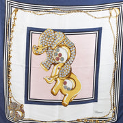 Authentieke Tweedehands Chopard Elephant Silk Scarf juiste prijs veilig online shoppen luxe merken webshop winkelen Antwerpen België mode fashion