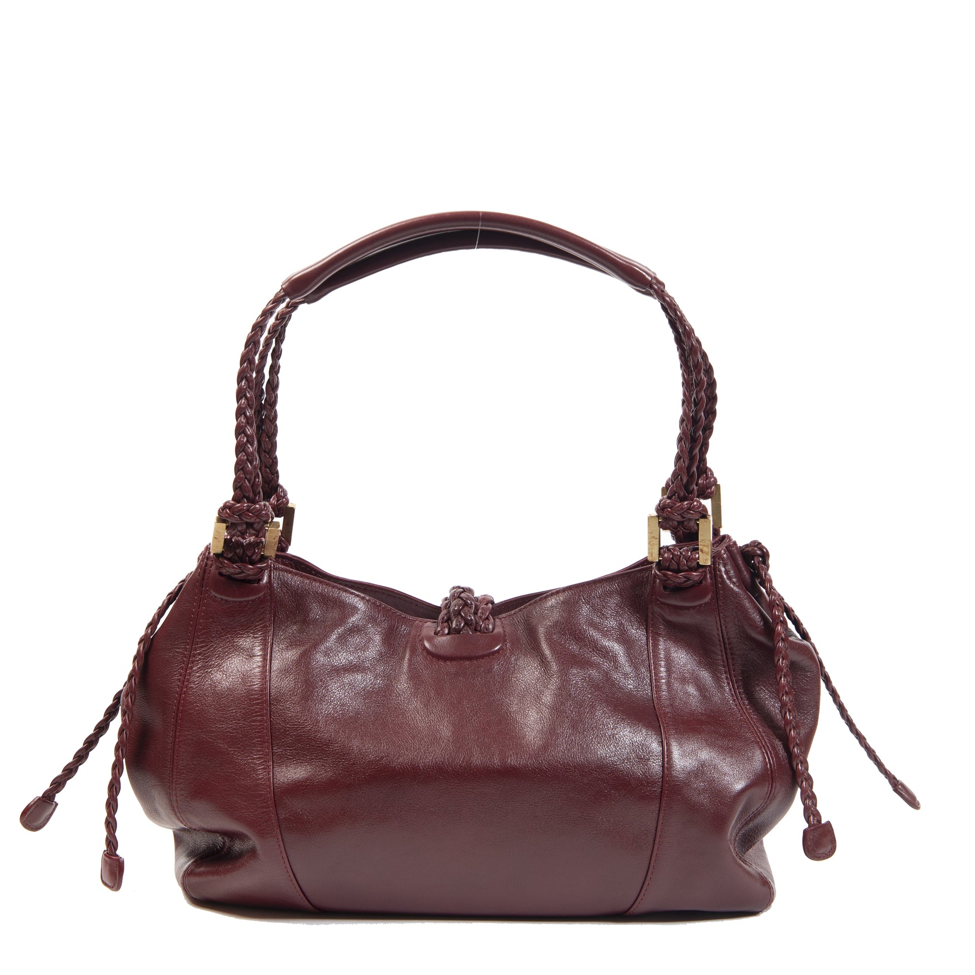 Authentieke Tweedehands Delvaux Eugène PM Bordeaux juiste prijs veilig online shoppen luxe merken webshop winkelen Antwerpen België mode fashion