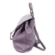 Authentieke Tweedehands Delvaux Lila Leather Soleil GM Backpack juiste prijs veilig online shoppen luxe merken webshop winkelen Antwerpen België mode fashion