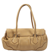 Authentieke Tweedehands Prada Leather Toffe Shoulder Bag juiste prijs veilig online shoppen luxe merken webshop winkelen Antwerpen België mode fashion