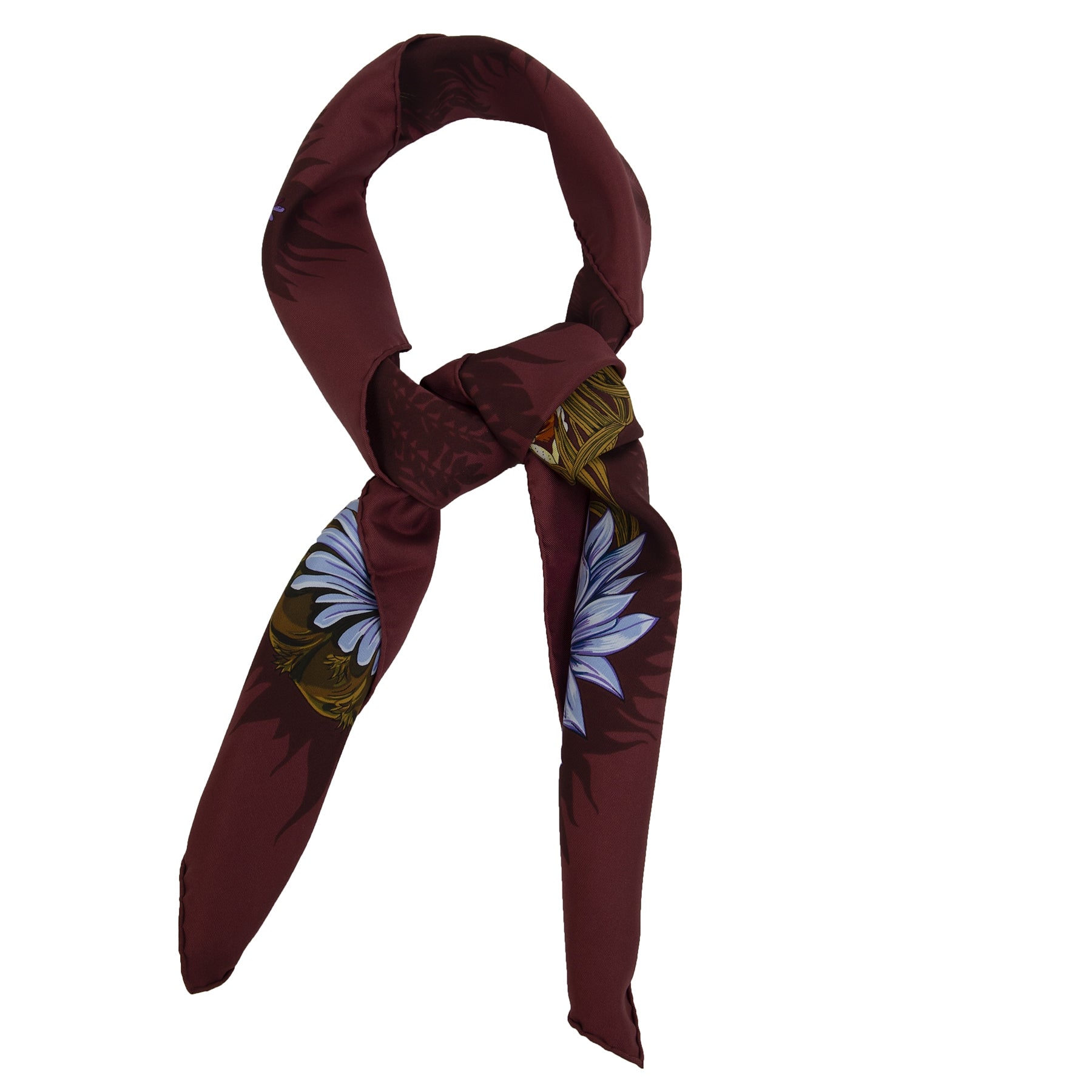 Authentieke Tweedehands Hermès Silk Carré Scarf 'L'ile déserte' juiste prijs veilig online shoppen luxe merken webshop winkelen Antwerpen België mode fashion