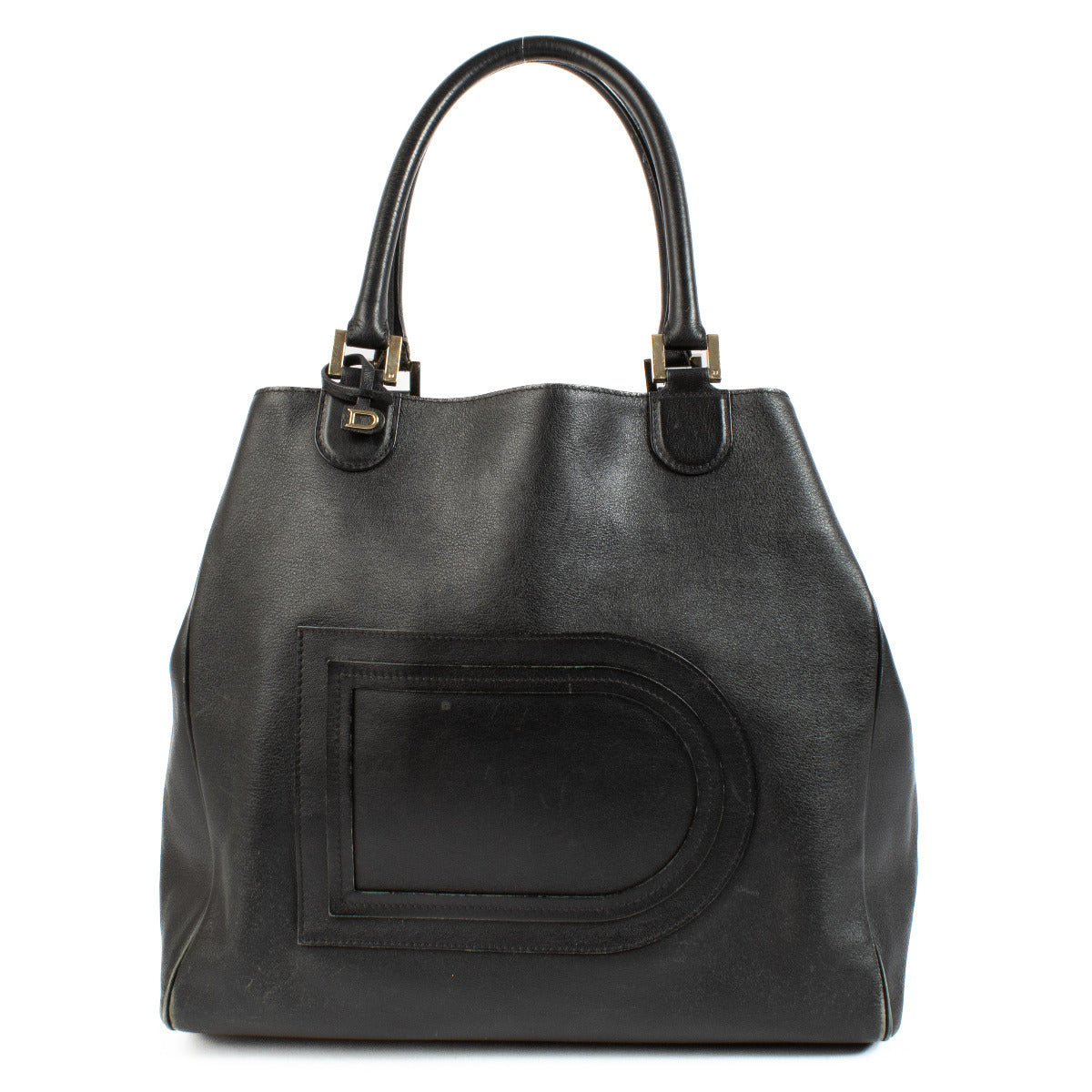 Delvaux Black Louise Shopper Bag