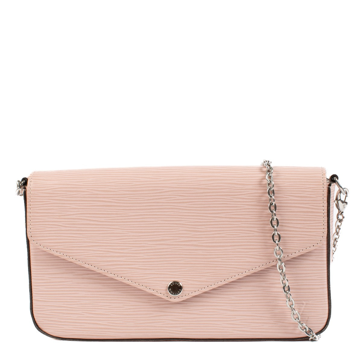 shop 100% authentic second hand Louis Vuitton Pink Epi Leather Pochette Félicie on Labellov.com