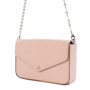 shop 100% authentic second hand Louis Vuitton Pink Epi Leather Pochette Félicie on Labellov.com
