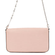 shop 100% authentic second hand Louis Vuitton Pink Epi Leather Pochette Félicie on Labellov.com