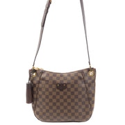 Authentieke Tweedehands Louis Vuitton Damier Ebene South Bank Besace Bag juiste prijs veilig online shoppen luxe merken webshop winkelen Antwerpen België mode fashion