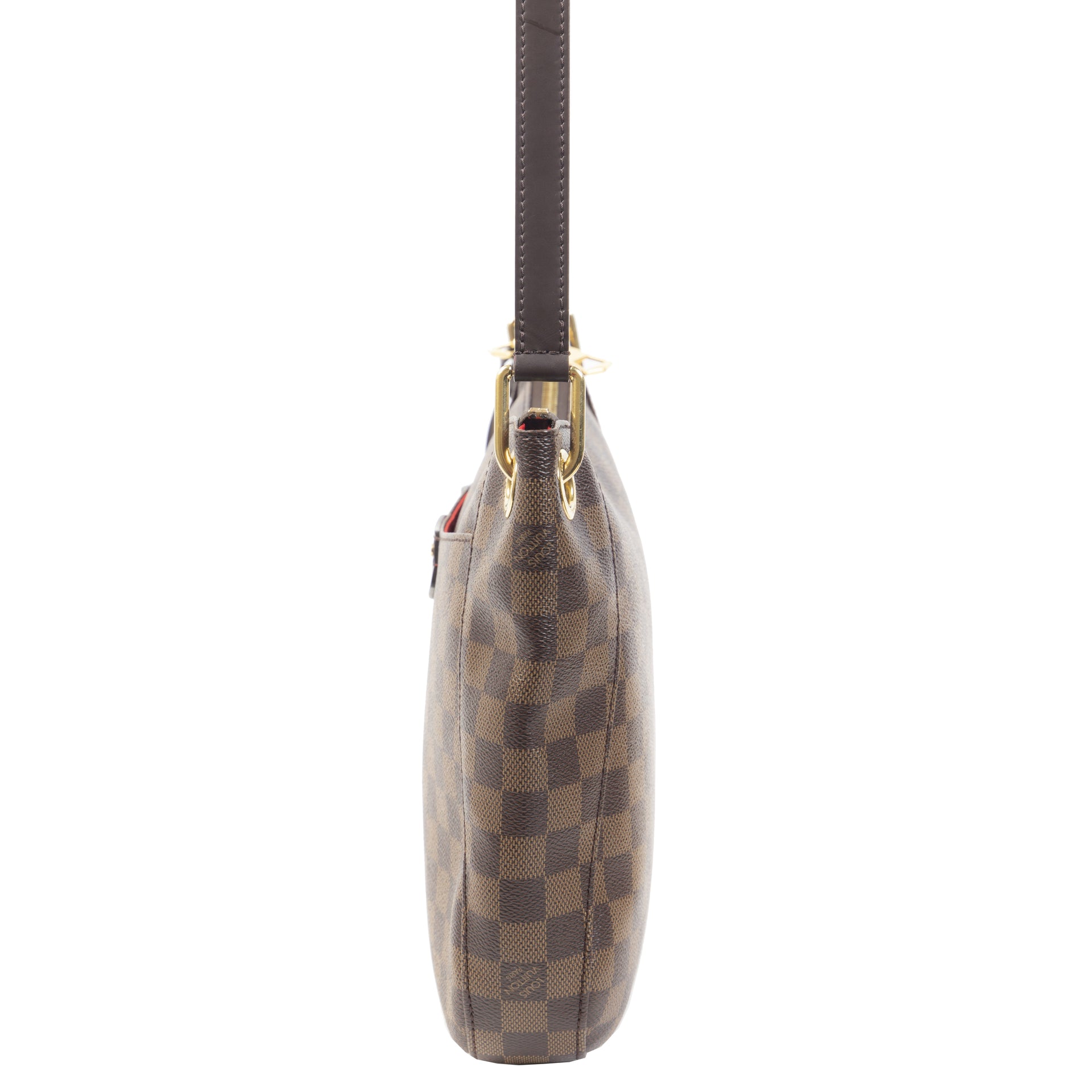 Authentieke Tweedehands Louis Vuitton Damier Ebene South Bank Besace Bag juiste prijs veilig online shoppen luxe merken webshop winkelen Antwerpen België mode fashion