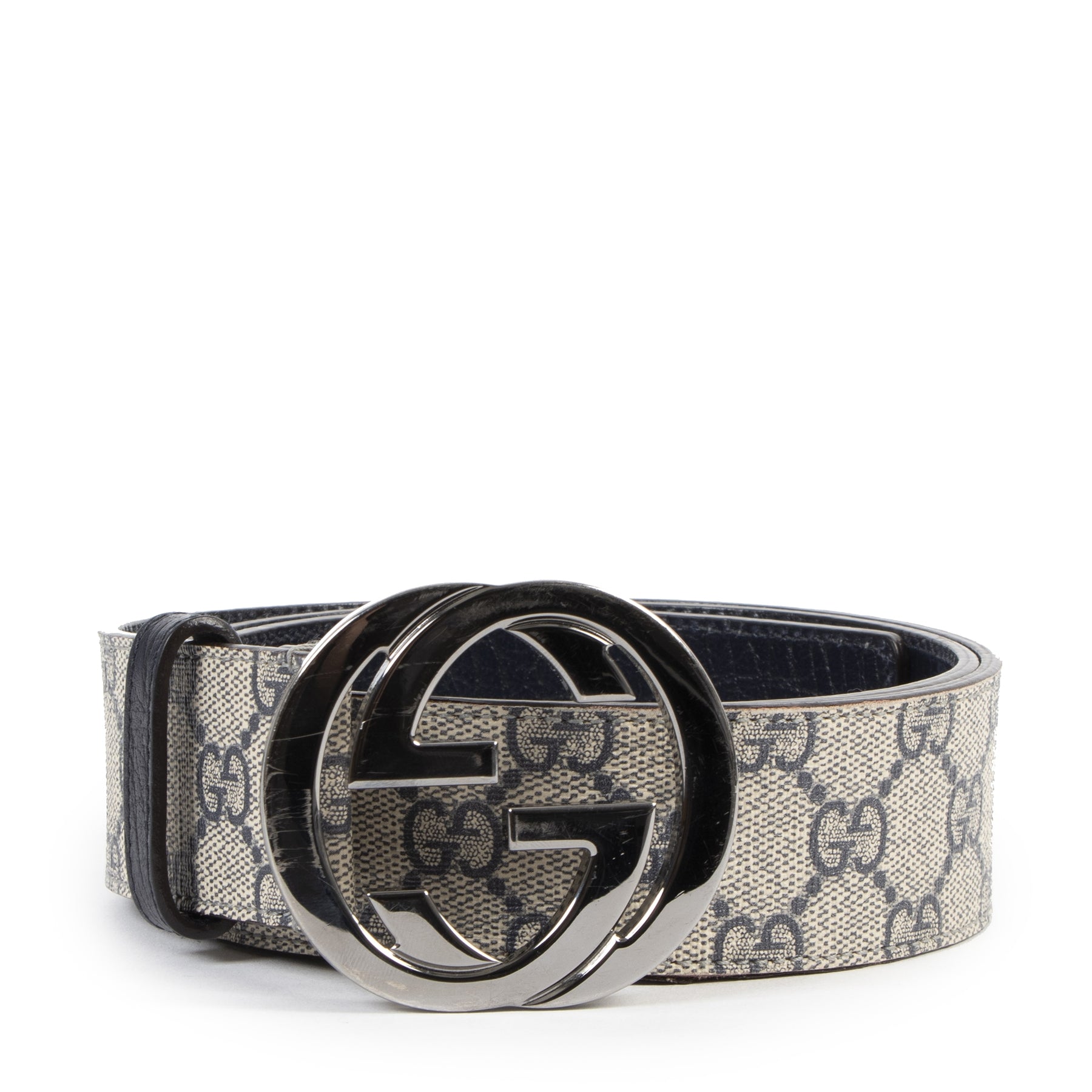 Gucci GG Supreme G Buckle Belt - Size 90 for the best price at Labellov secondhand luxury