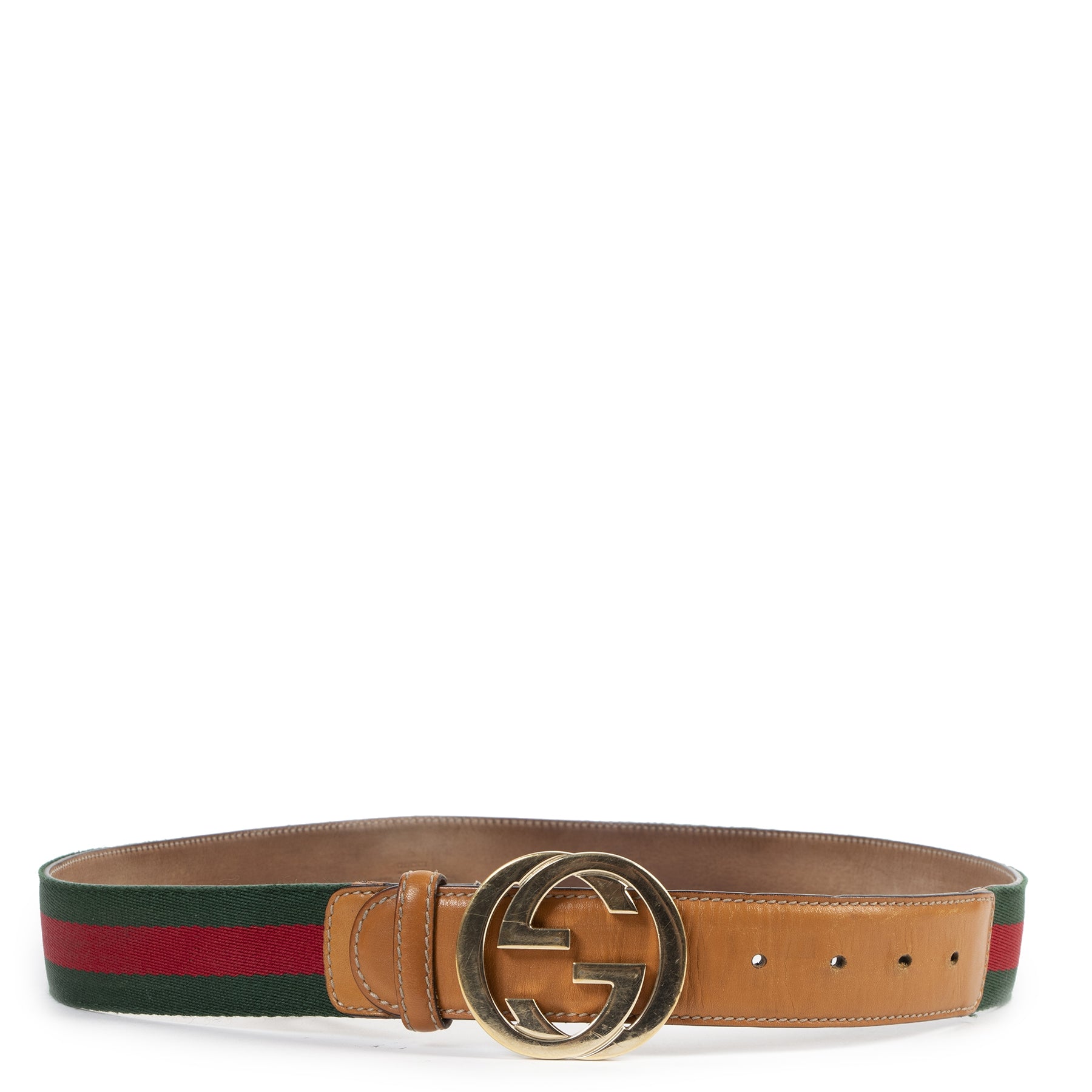 Gucci Web Belt - size 90
