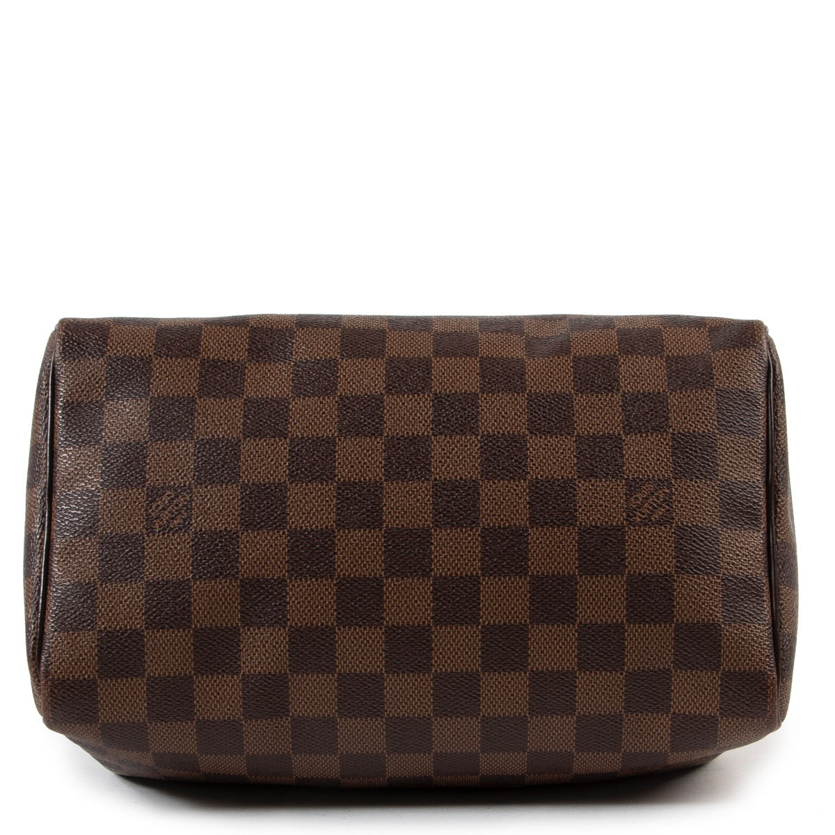 tweedehands damier ebene top handle bag