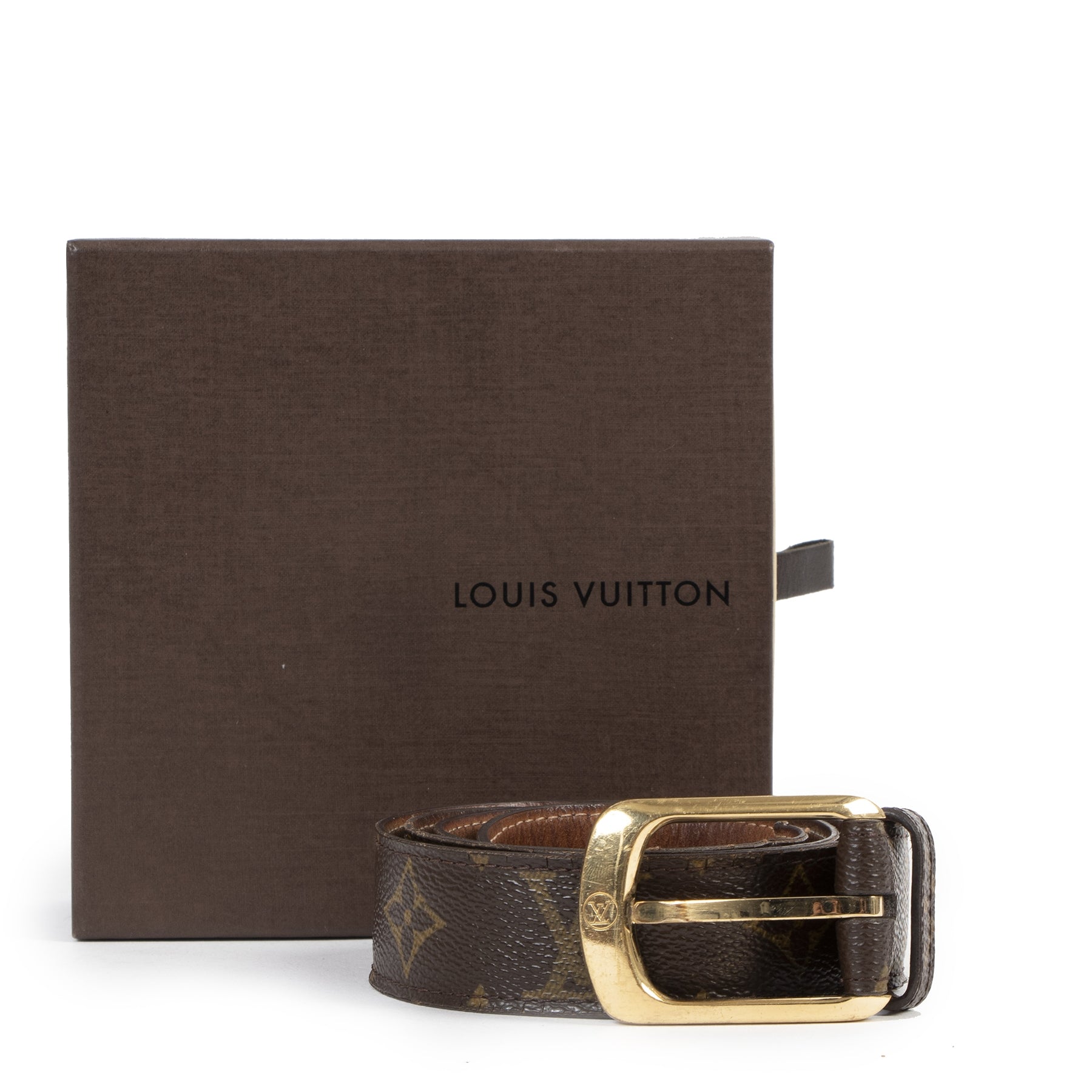 Louis Vuitton Monogram Ellipse Belt - Size 100