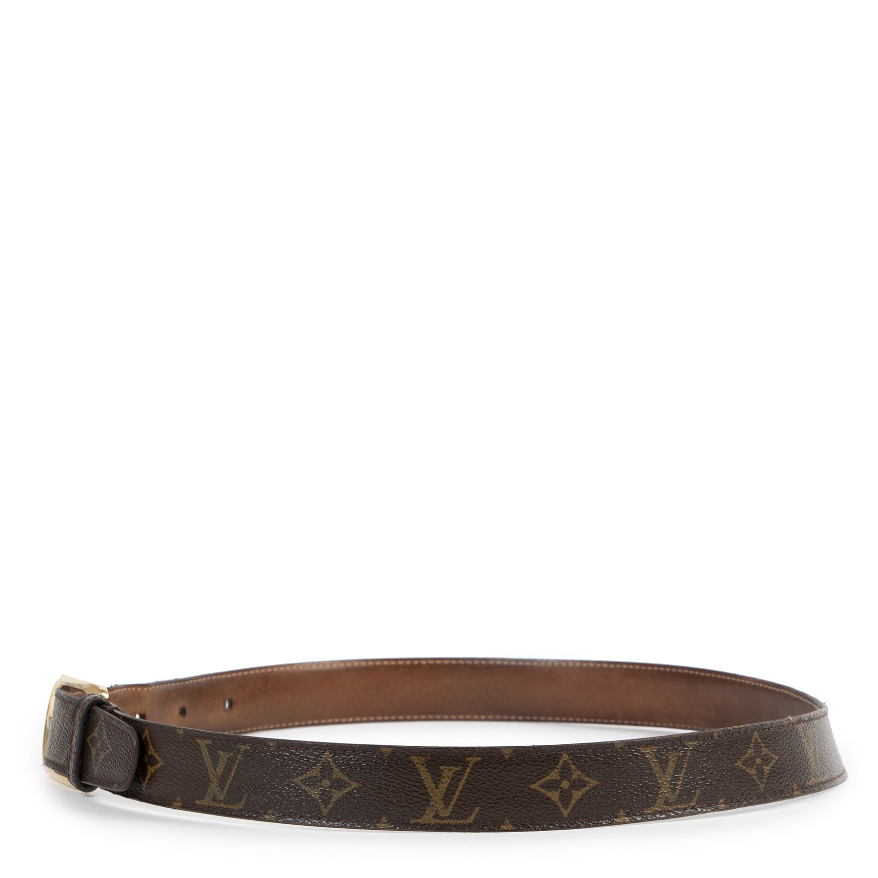 Louis Vuitton Monogram Ellipse Belt - Size 100 aan de beste prijs bij Labellov