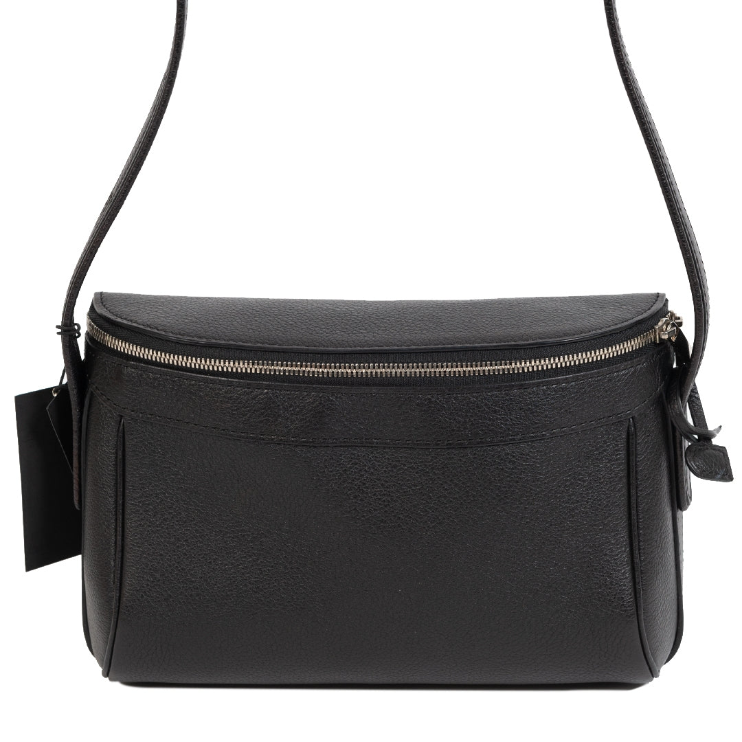 Delvaux Black Leather Crossbody Bag for the best price at Labellov