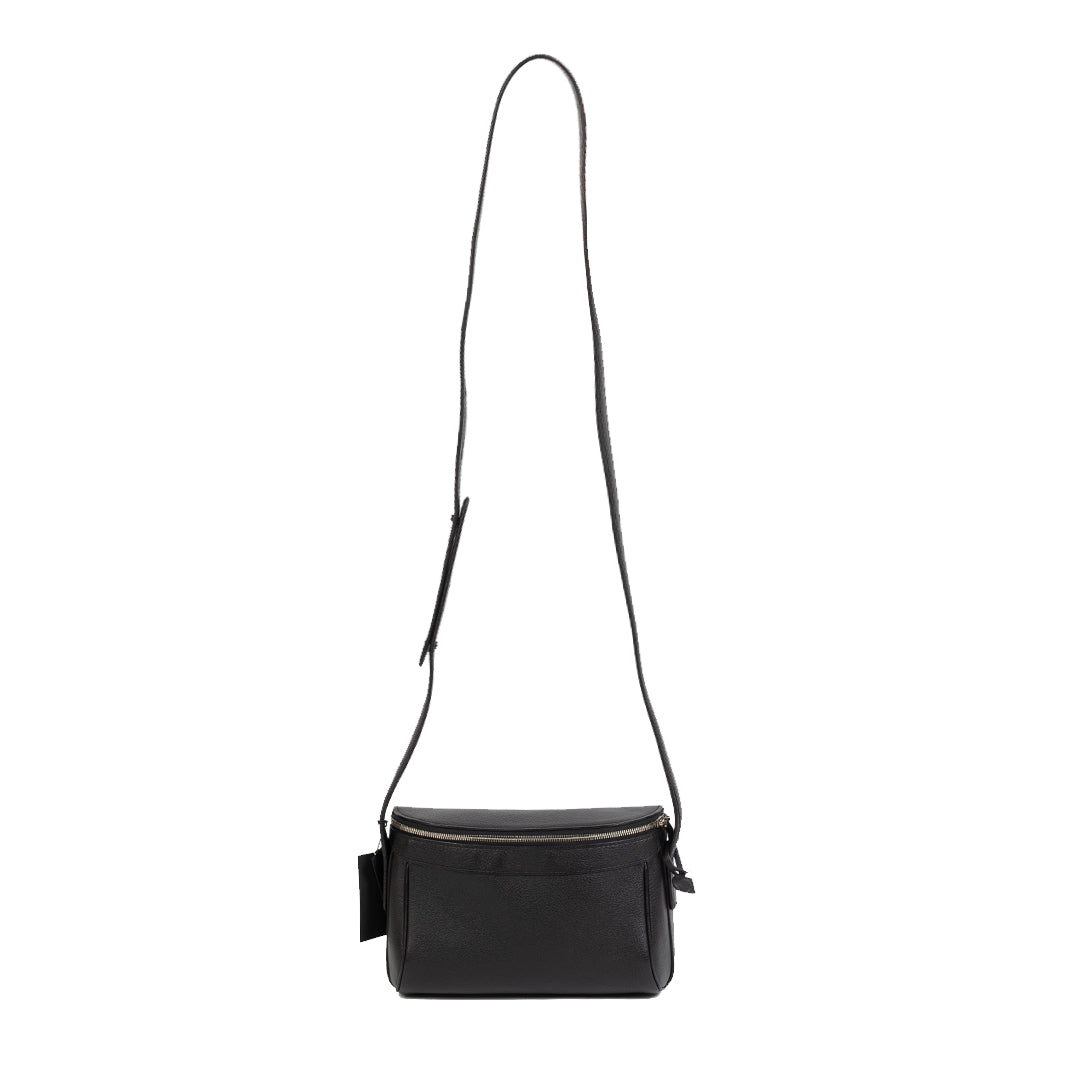 We buy and sell your authentic Delvaux Black Leather Crossbody Bag for the best price