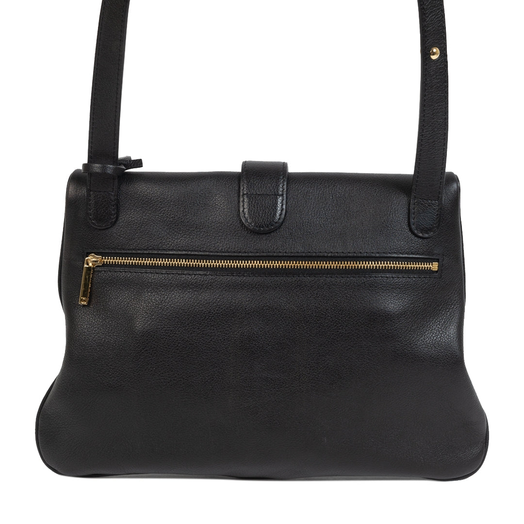 Delvaux Black Givry Crossbody Bag kopen en verkopen aan de beste prijs