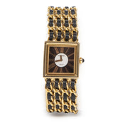 Chanel Woven Chain Mademoiselle 18K Watch for the best price at Labellov