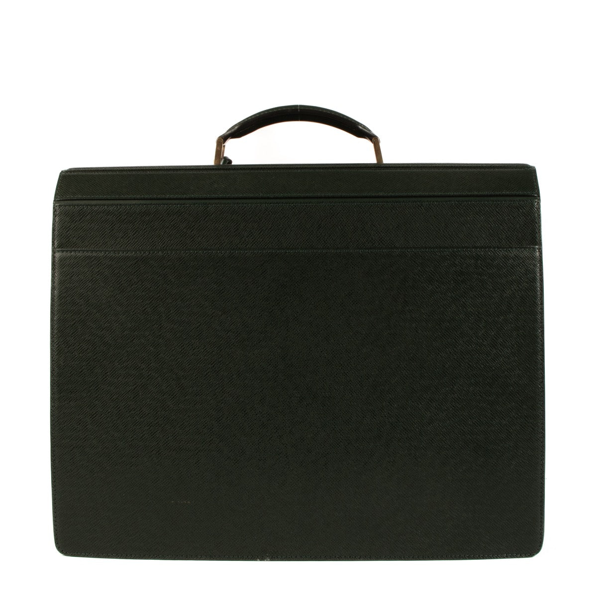 Shop 100% authentic second-hand Louis Vuitton Green Taiga Leather Briefcase on Labellov.com