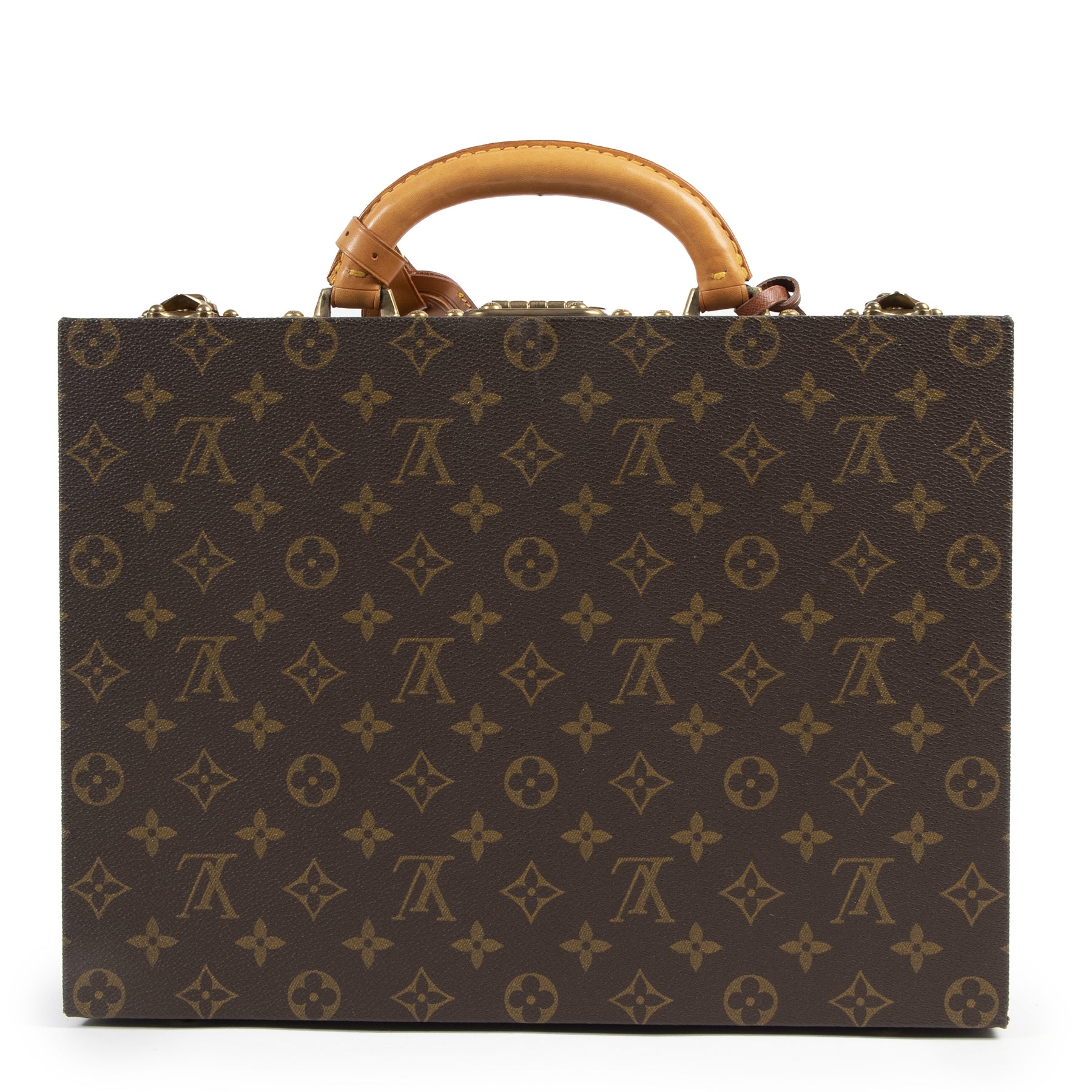 Authentic secondhand Louis Vuitton Monogram Boite Bijoux Jewellery Case designer bags fashion luxury vintage webshop safe secure online shopping