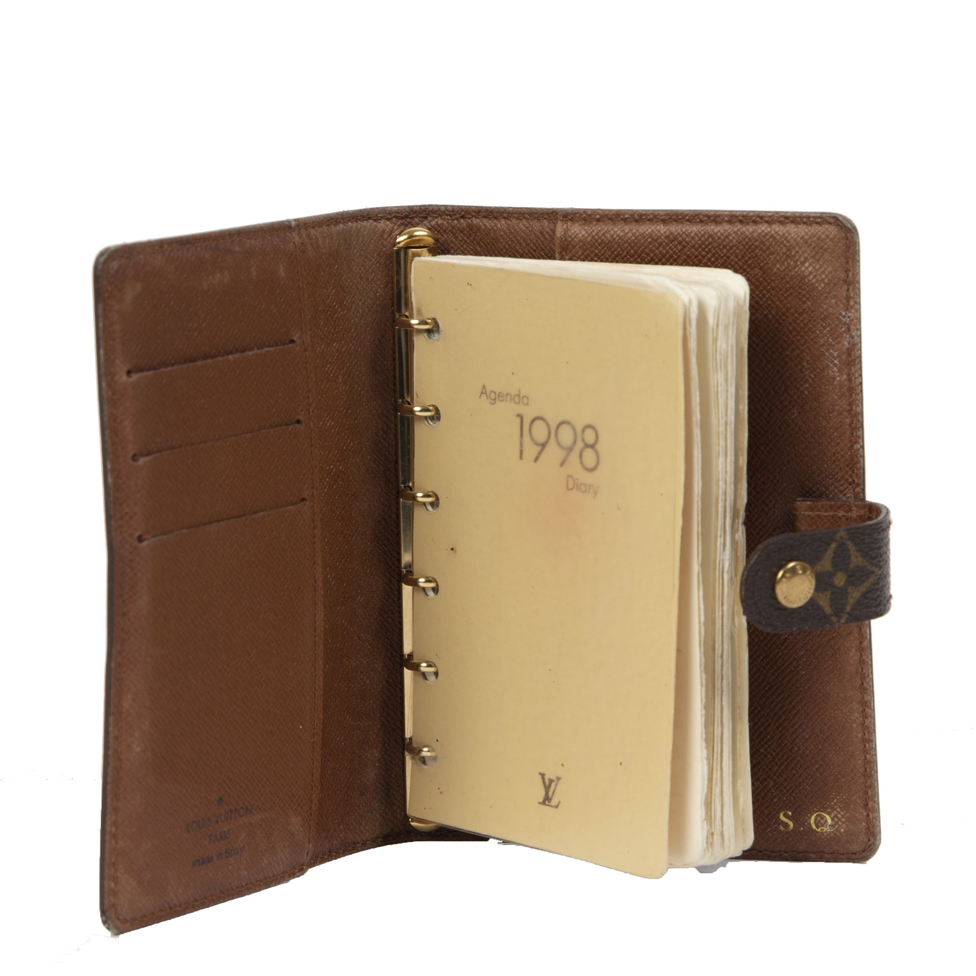 Louis Vuitton Monogram 6 Ring Agenda