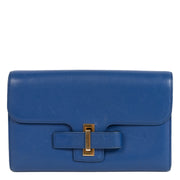 Buy and sell your authentic Delvaux Royal Blue Mutin Wallet for the best price