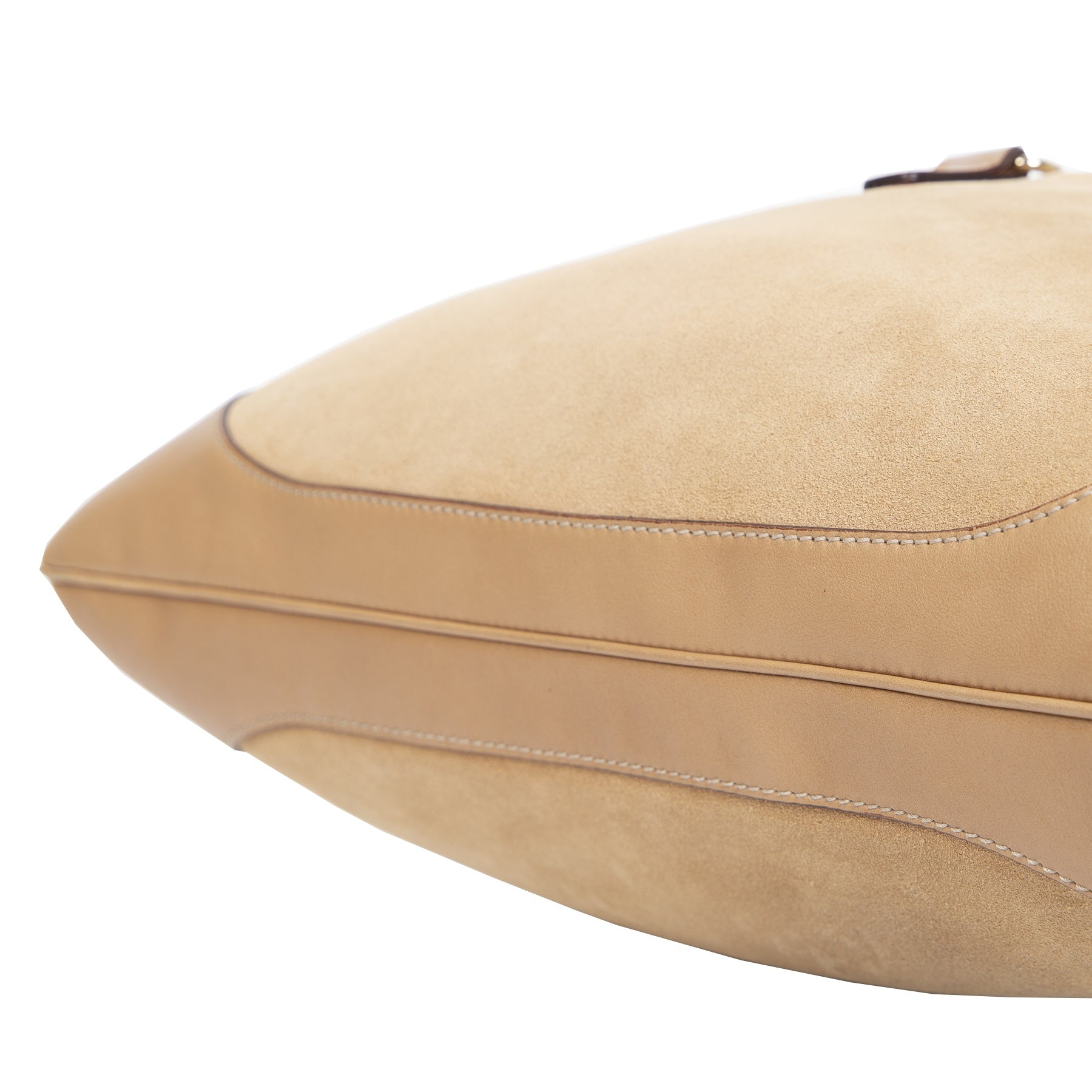 Authentieke Tweedehands Gucci Jackie Suede Hobo Bag juiste prijs veilig online shoppen luxe merken webshop winkelen Antwerpen België mode fashion