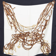 Authentieke Tweedehands Gucci Equestrian Style Scarf juiste prijs veilig online shoppen luxe merken webshop winkelen Antwerpen België mode fashion