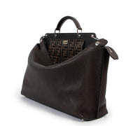 Shop authentic second hand luxury fashion designer Fendi Ebony Peekaboo Iconic Essentially Briefcase at Labellov