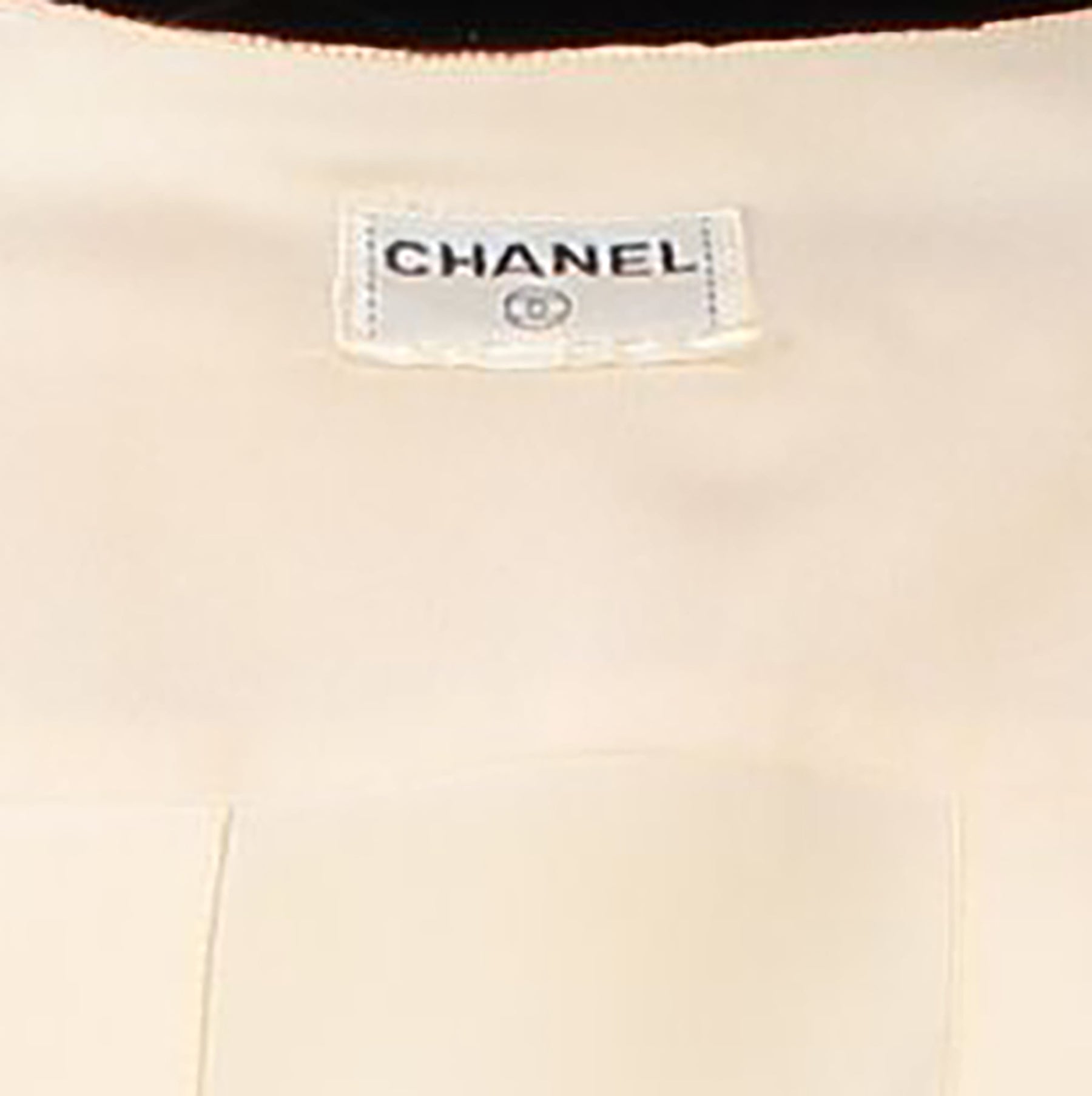 Chanel Silk and Velvet Blouse