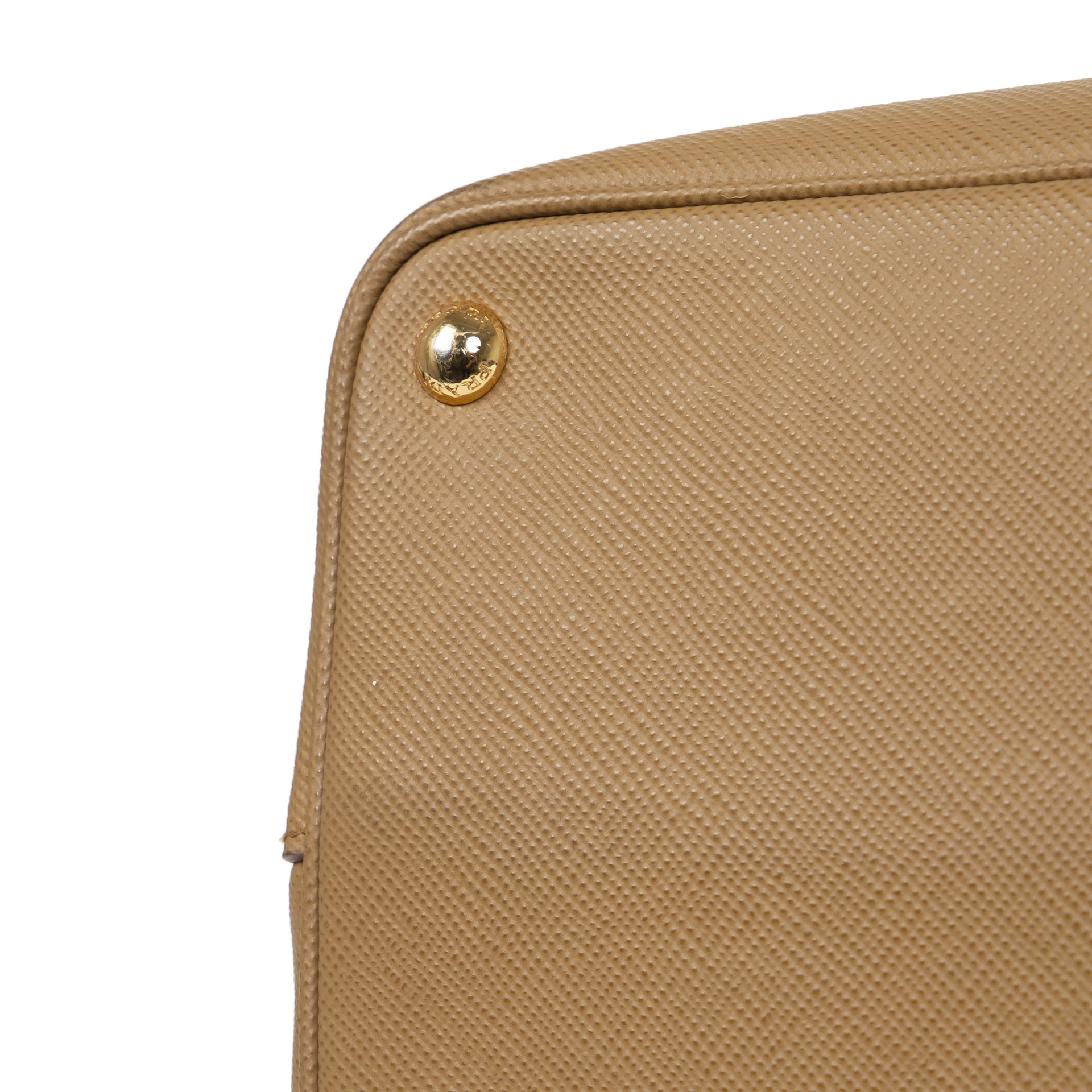Authentieke Tweedehands Prada Saffiano Leather Double Medium Tote Bag juiste prijs veilig online shoppen luxe merken webshop winkelen Antwerpen België mode fashion