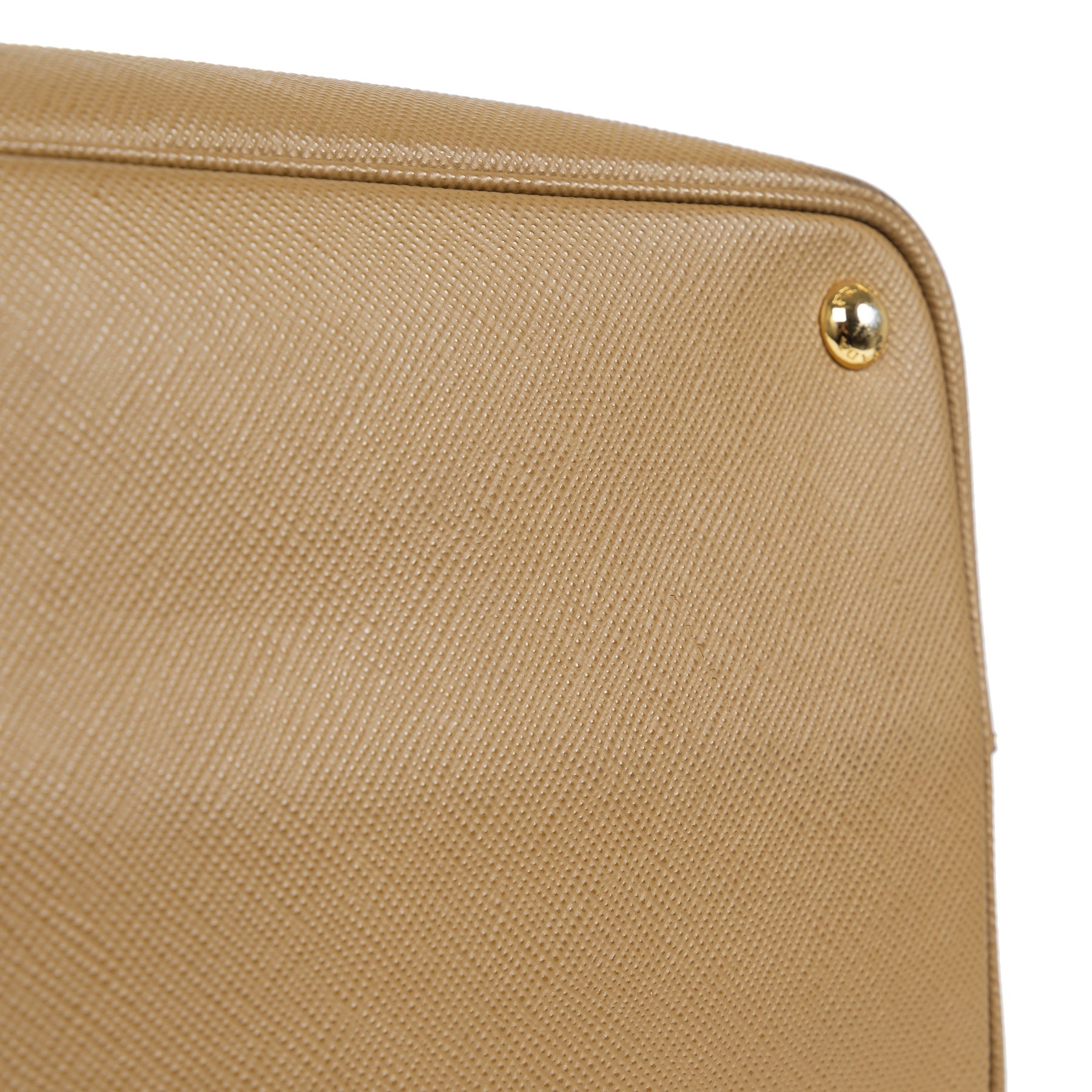 Authentieke Tweedehands Prada Saffiano Leather Double Medium Tote Bag juiste prijs veilig online shoppen luxe merken webshop winkelen Antwerpen België mode fashion