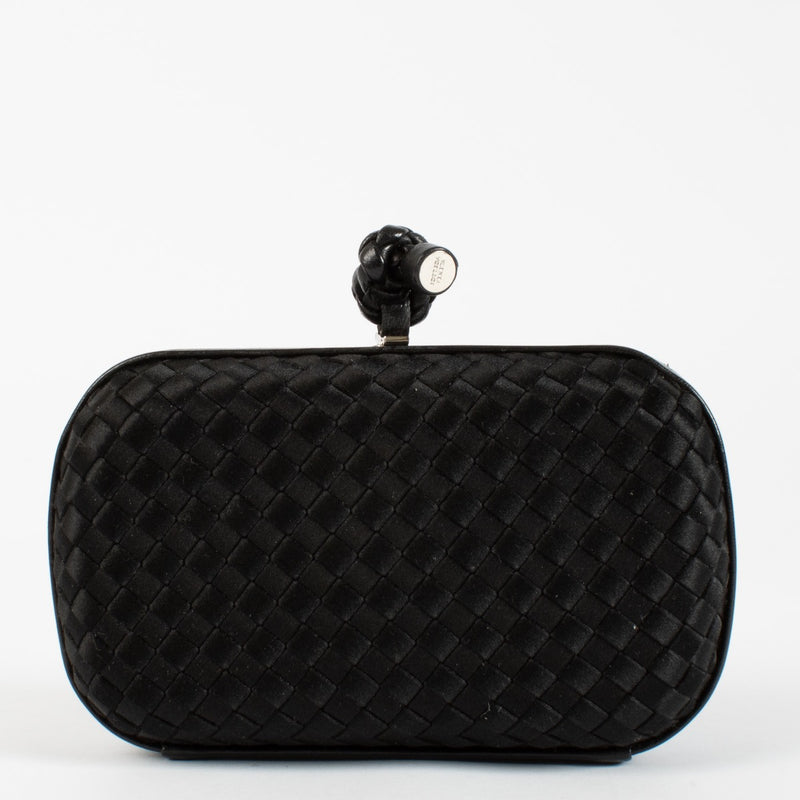 shop 100% authentic second hand Bottega Veneta Black Knot Clutch on Labellov.com