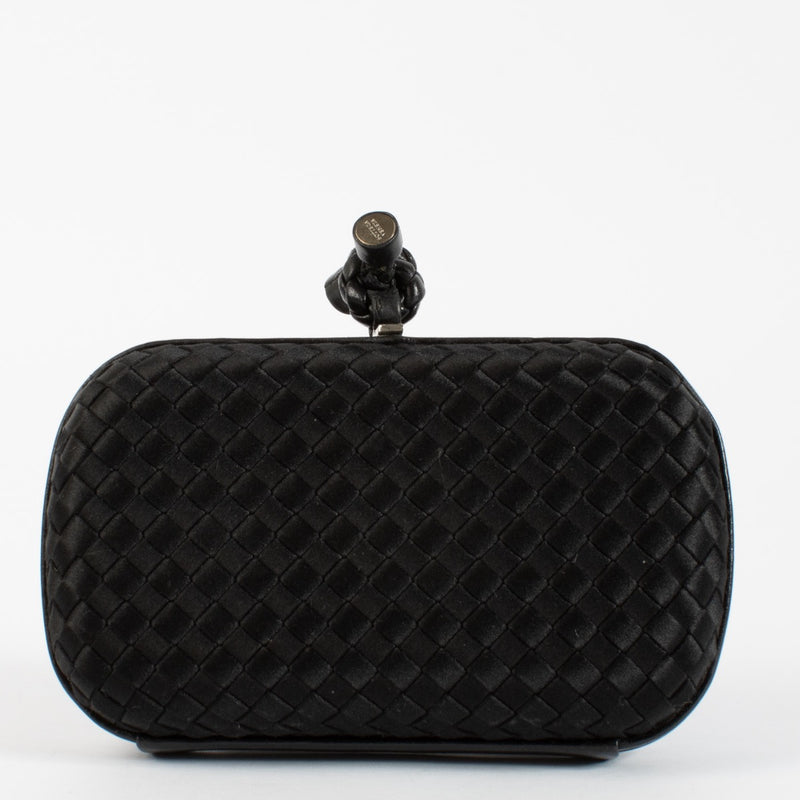 shop 100% authentic second hand Bottega Veneta Black Knot Clutch on Labellov.com