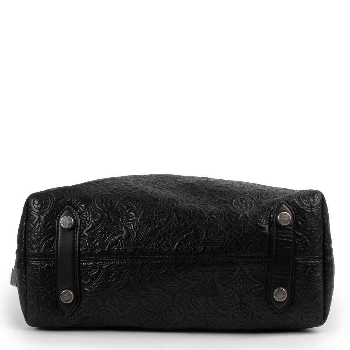 Buy an authentic second hand Louis Vuitton Black Leather Antheia Hobo Bag in very good condition at Labellov.