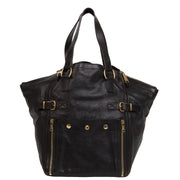 Yves Saint Laurent Brown Downtown Shoulder Bag for the best price at Labellov secondhand luxury
