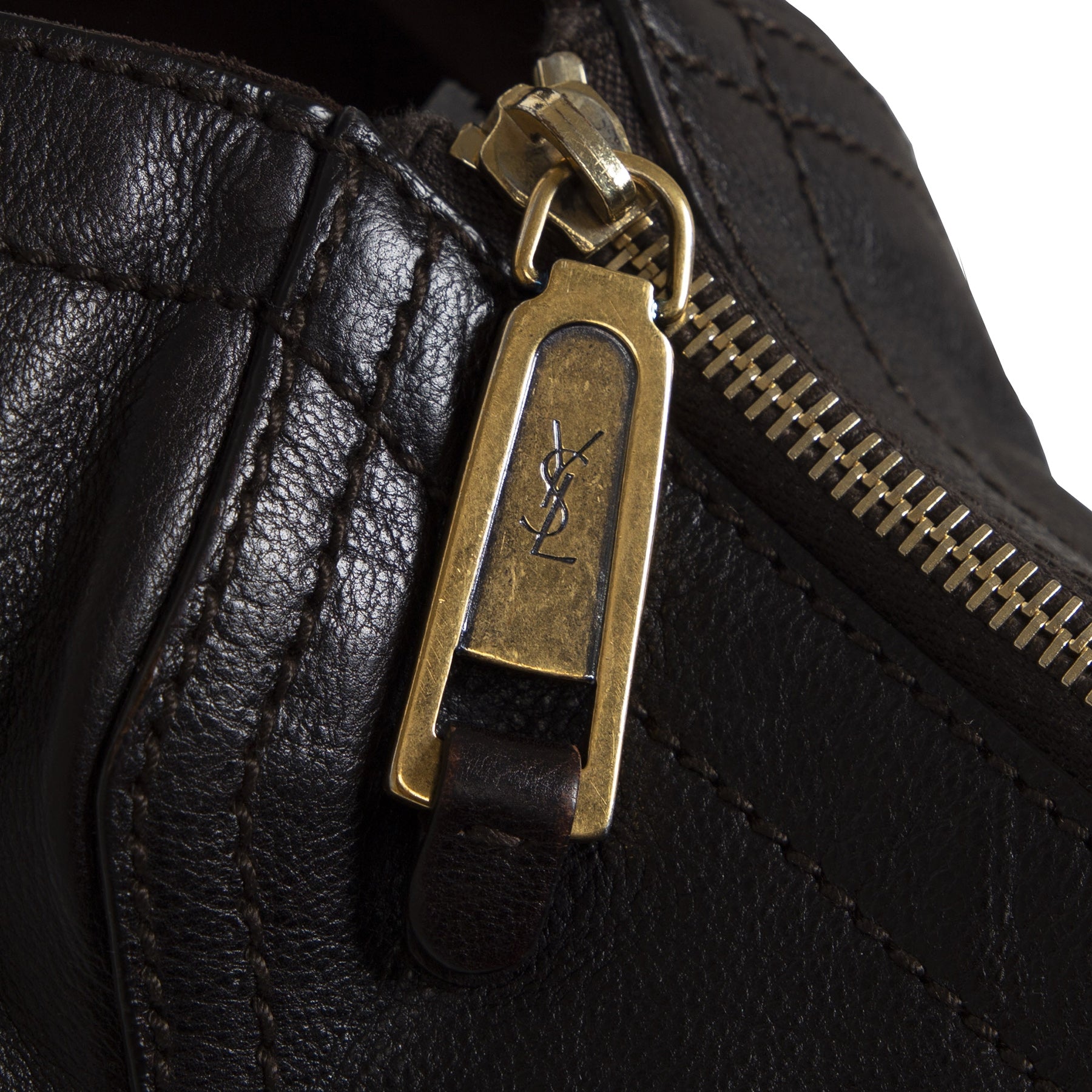 Sac à bandoulière Downtown marron Yves Saint Laurent