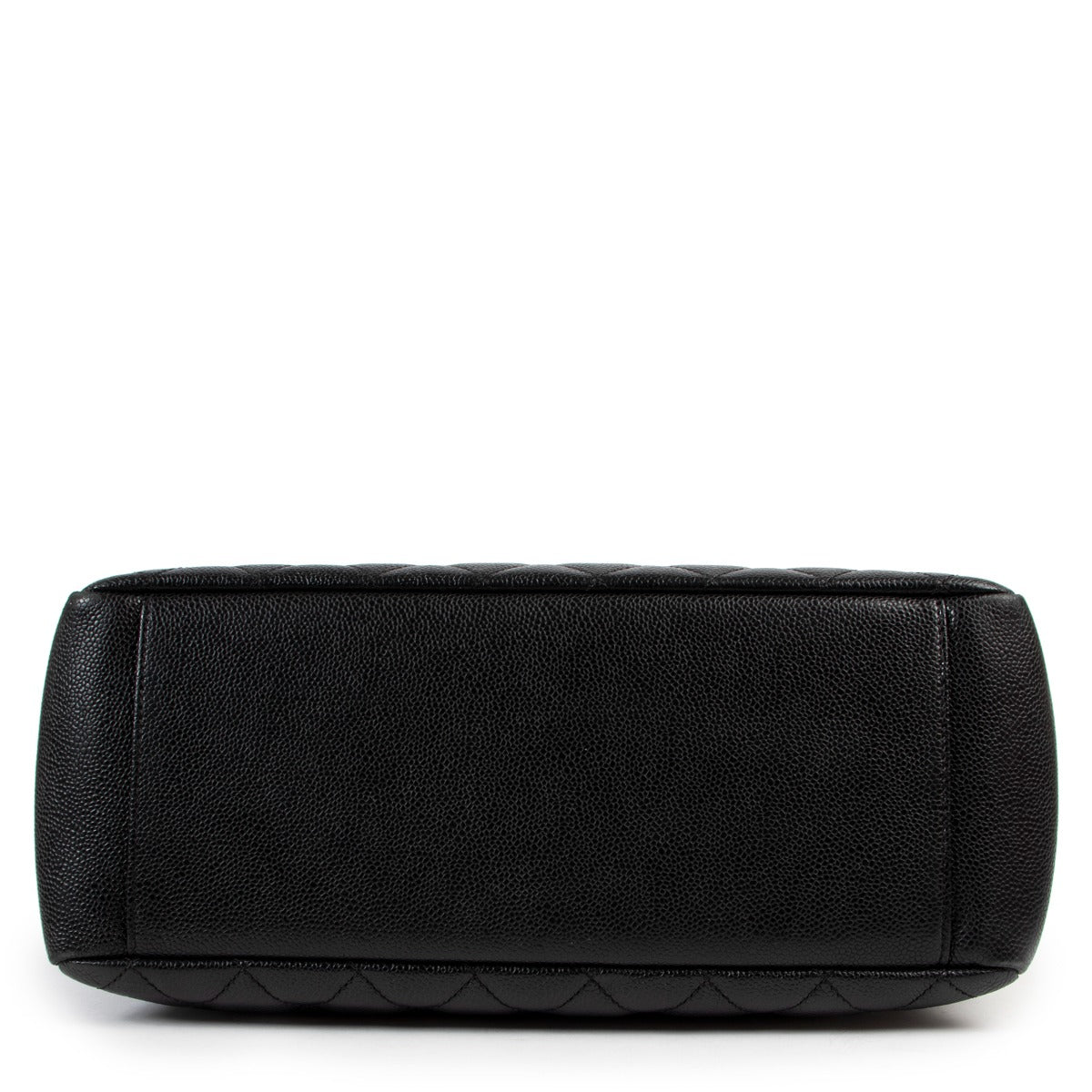Shop authentic second hand designer vintage Chanel GST Grand Shopping Tote Black Caviar Shoulder Bag at Labellov.