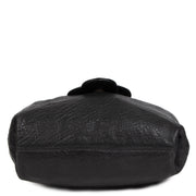 Authentieke Tweedehands Fendi Black Zucca Monogram Canvas Hobo Bag juiste prijs veilig online shoppen luxe merken webshop winkelen Antwerpen België mode fashion