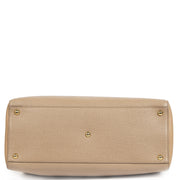 Fendi 2Jours Vitello Elite 'Make-Up' Beige Shoulder Bag