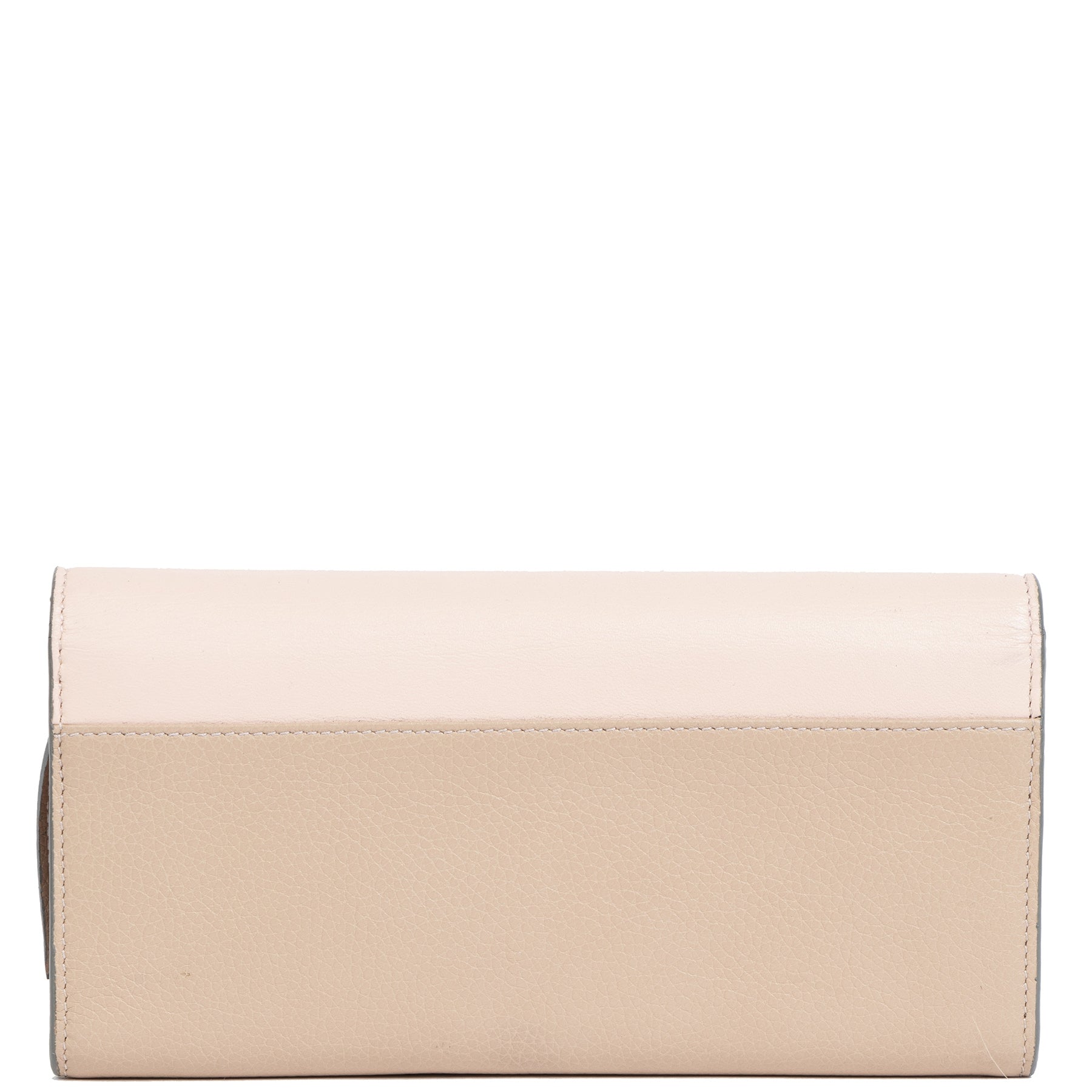 Chloé Nude Leather Envelope Wallet