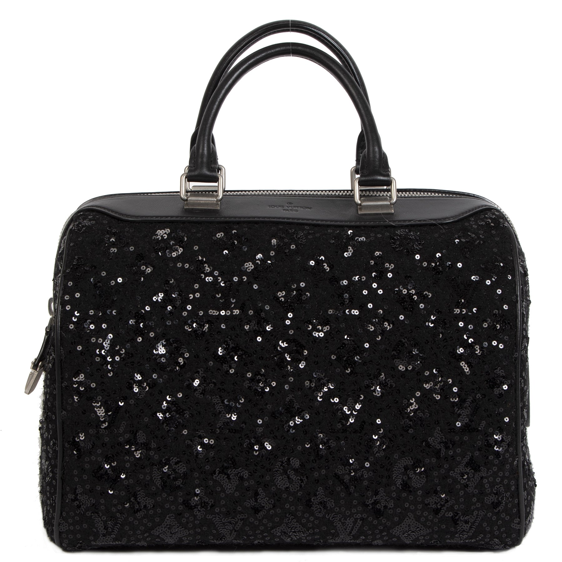 Authentieke Tweedehands Louis Vuitton Wooly Black Speedy Sunshine Express juiste prijs veilig online shoppen luxe merken webshop winkelen Antwerpen België mode fashion