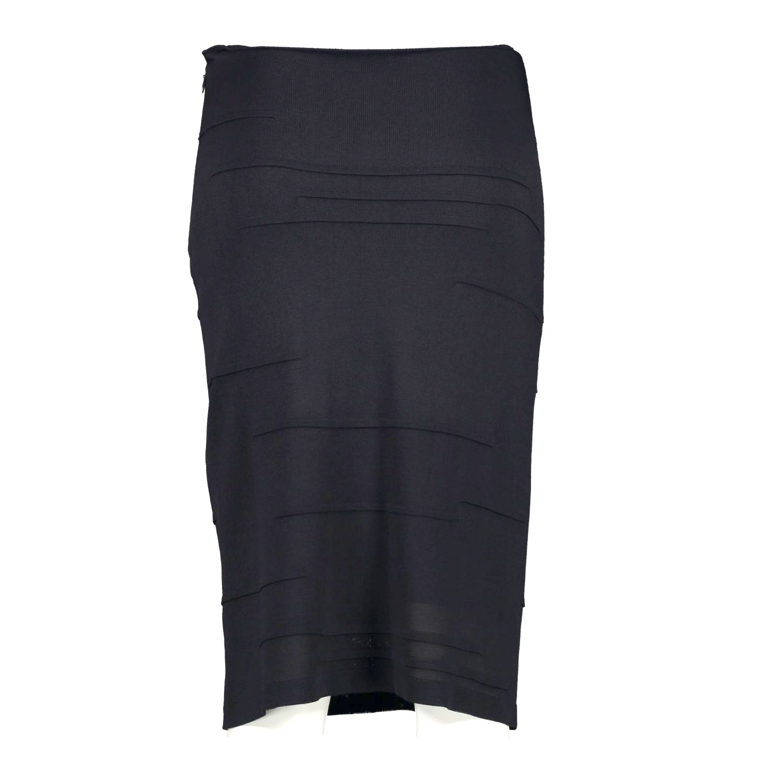 Chanel Blue Pencil Skirt - Size 36 we buy and sell your authentic designer bags online at Labellov