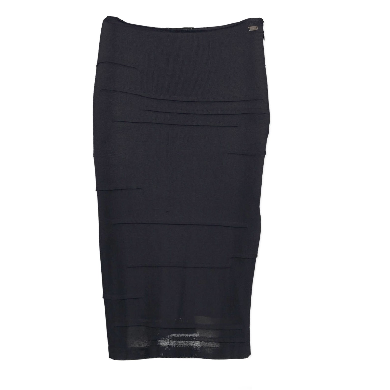 Buy and sell your authentic Chanel Blue Pencil Skirt - Size 36