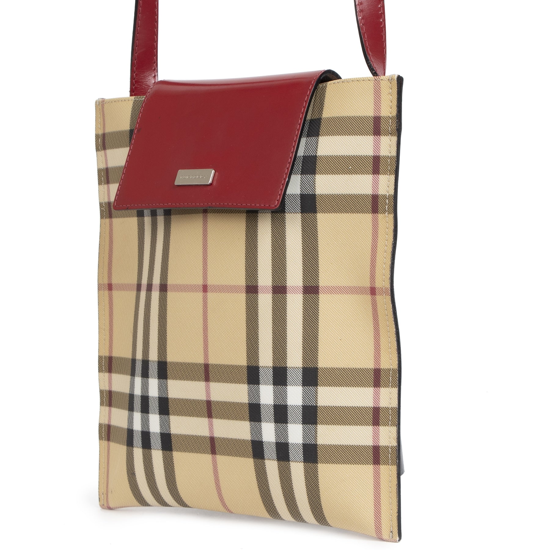 Burberry Classic Check Square Crossbody Bag online available