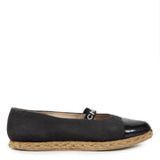 Chanel Black Cap-Toe Ballerinas Espadrilles kopen en verkopen aan de beste prijs bij Labellov