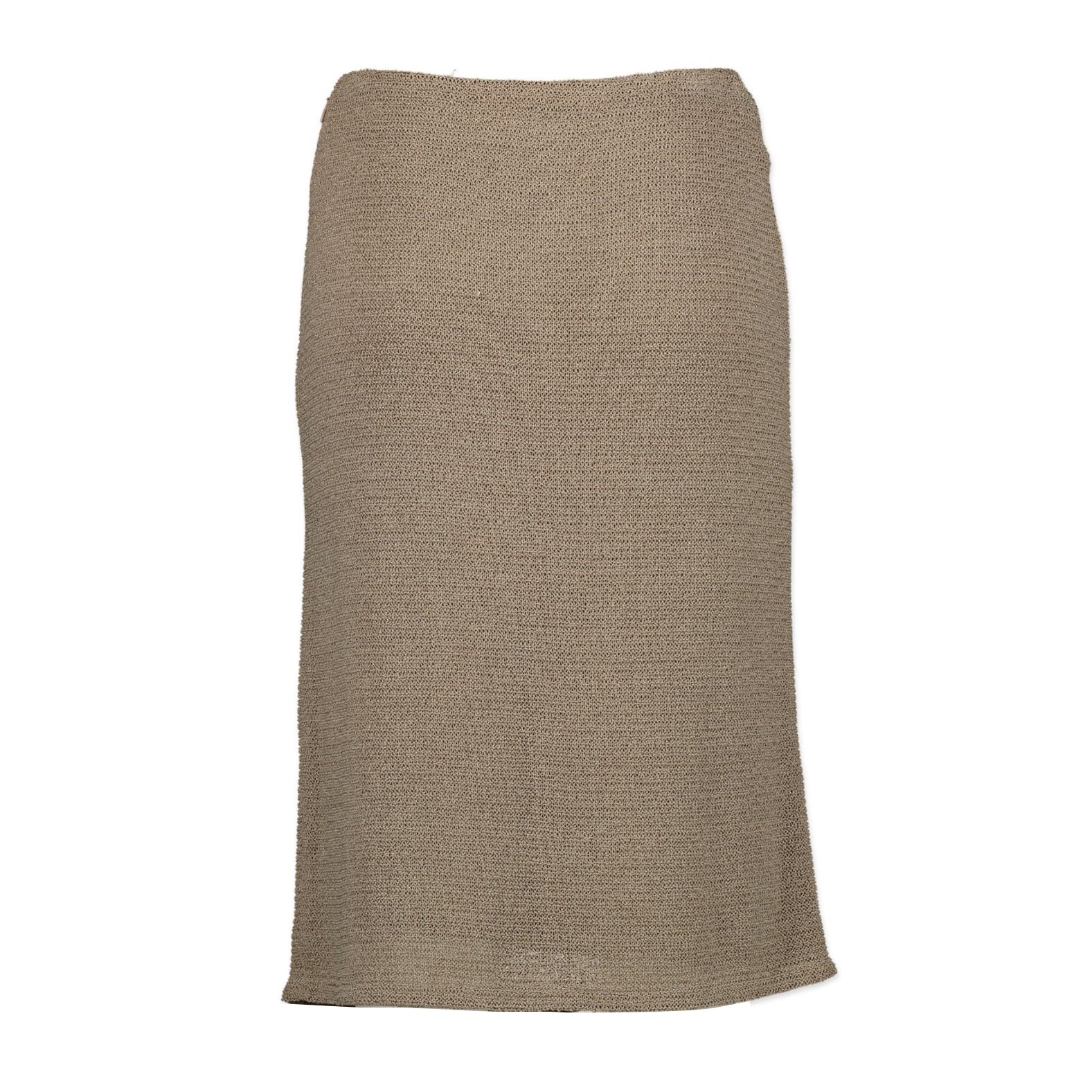 Chanel Beige Pencil Skirt kopen aan de beste prijs bij Labellov tweedehands luxe