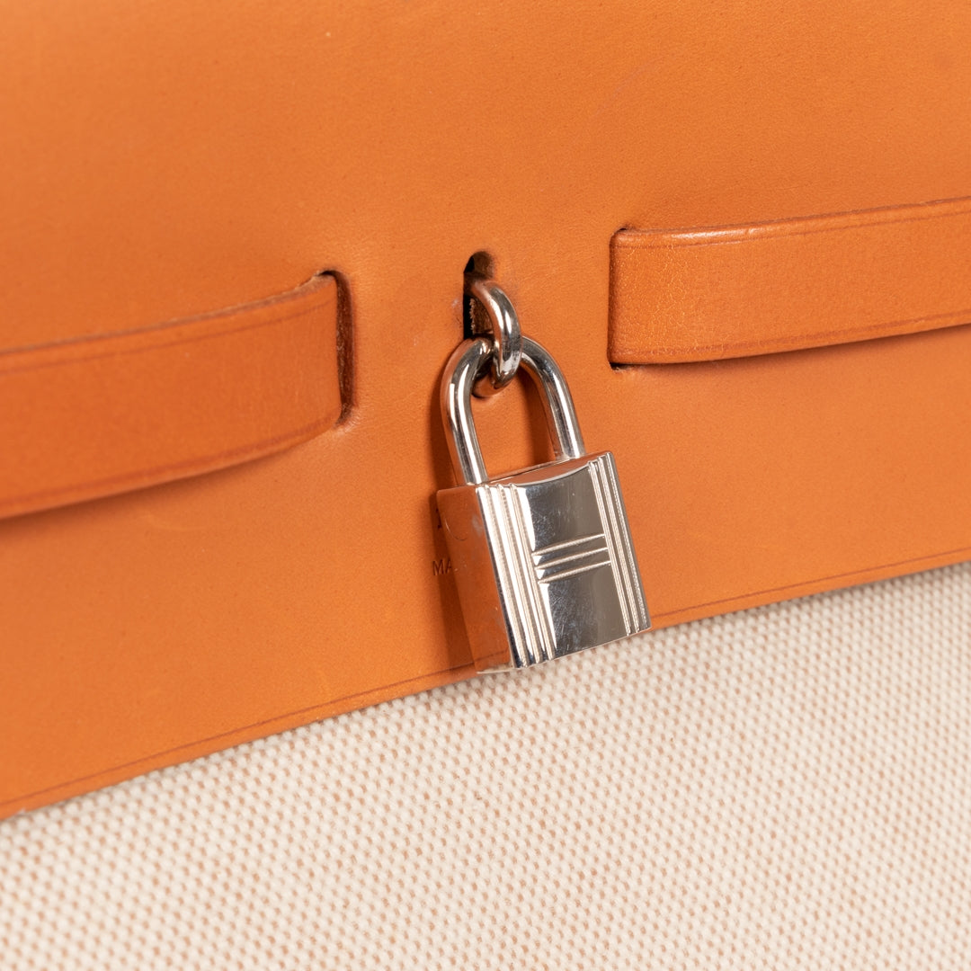 Hermès Large Toile Herbag kopen en verkopen aan de beste prijs
